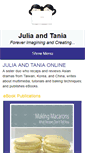 Mobile Screenshot of juliaandtania.com